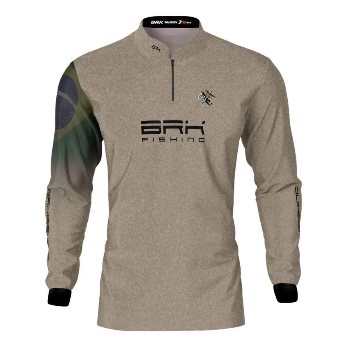 Camiseta Térmica Garateia Brk Pescador Profissional Tucuna